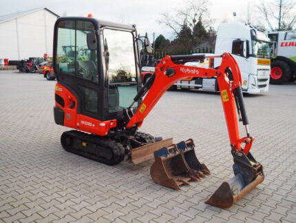 Kubota KX 016-4, 2022 + 3 GODETS