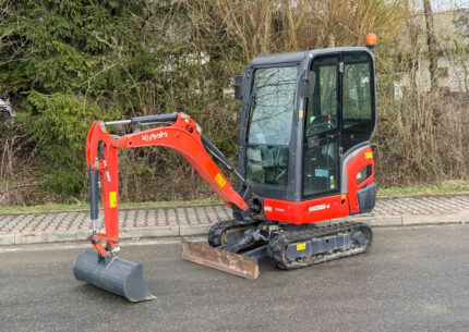 Kubota KX016-4, 1,61T + 3 GODETS